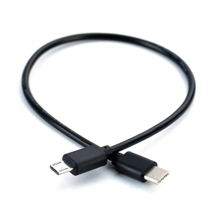 Type C USB-C To Micro USB Cable For Samsung Xiaomi Micro B USB Type C Cord Male To Male 30/100cm Fast Charge Data