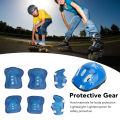 Kids Sports Protective Gear Set Full Protection Breathable Kids Bike Helmet Protective Gear Adjustable for Skating for Age 5 To 14.