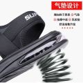 Air Cushion Height Increasing Sandals Men's Outerwear2023Summer New Sports Casual Beach Shoes Men's Driving Sandals Fashion.