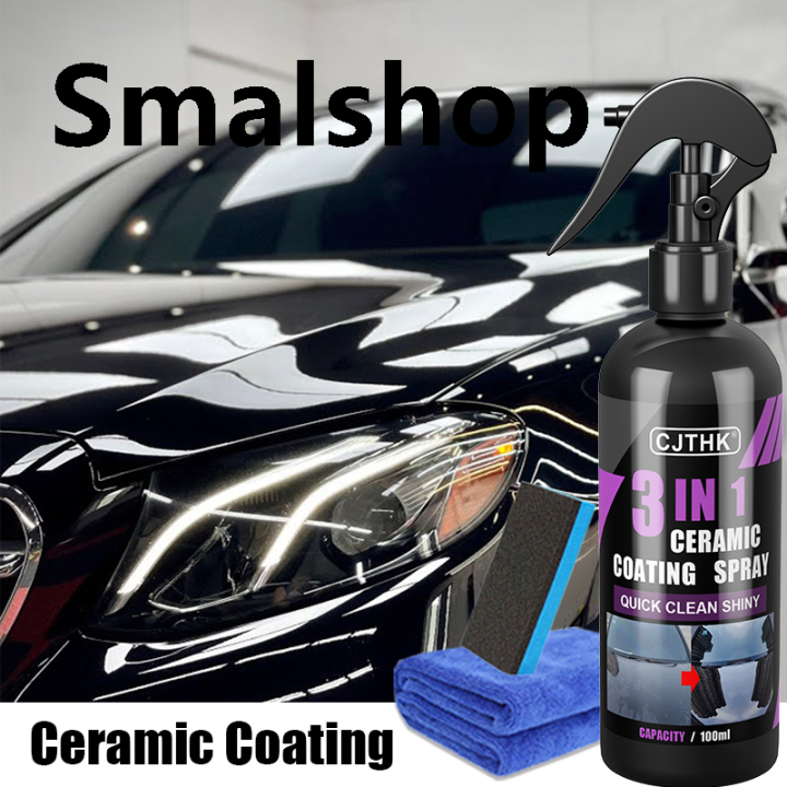 3 In 1 Car Ceramic Nano Coating Liquid Coatin Nano Crystal Hydrophobic ...