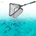 Fishing Mesh Net Fishing Accessories Lightweight Landing Net Fishing Collapsible Fish Net for Catfish Trout Freshwater Saltwater Sea Fishing.