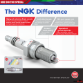 NGK LASER IRIDIUM PREMIUM Spark Plug-Long Thread (Made in Japan) 1 Piece. 