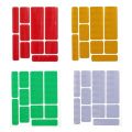 Bike Frame Sticker Reflective Sticker Car Motorcycle MTB Bicycle Decal Safety Warning Cycling Reflective Tape Bike Accessories. 