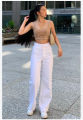 Denim Plazzo pant Stylish new Trendy look Jeans Pant For Women.