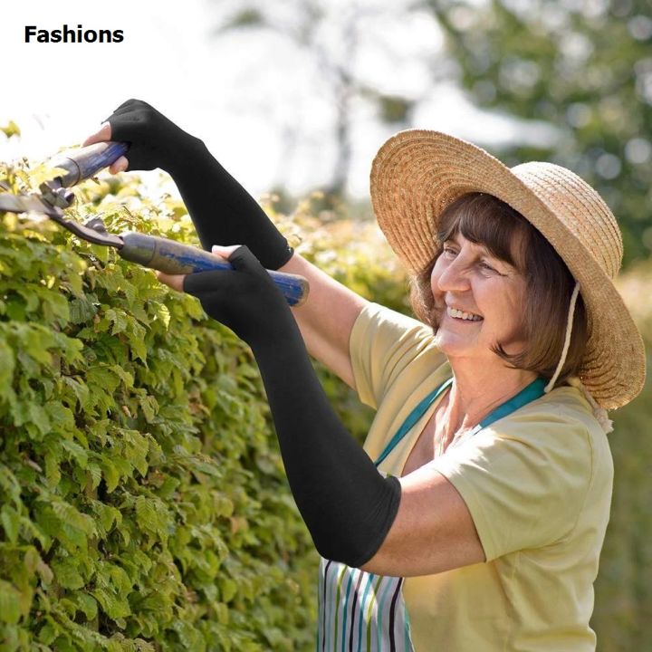Fashions%201%20Pair%20Long%20Arthritis%20Gloves%20-%20Copper%20Infused%20Extra%20Long%20Fit%20Compression%20Glove%20for%20Women%20Men%20Computer%20Typing,RSI,Support%20Hands%20-%20Image%205
