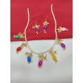 Indian simple jewellery set || Necklace | Neckpiece | Earrings | Earring || Jewelry |Jewellery set.