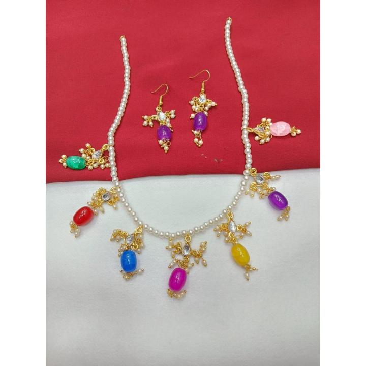 Indian simple jewellery set || Necklace | Neckpiece | Earrings | Earring || Jewelry |Jewellery set