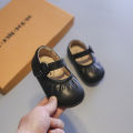 Girl 2023 Spring and Autumn New Princess for Children 1 to 3 Years Old Non slip Small Leather Soft Sole Baby Walking Shoes. 