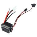 320A 6-12V Brushed ESC Speed Controller W/2A BEC for RC Boat U6L5. 