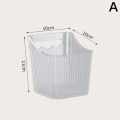 【Shop the Look】 Multifunctional Transparent Storage Rack Holder Punch Free Wall-Mounted Storage Organization Kitchen Cabinet Storage Box Huiye. 
