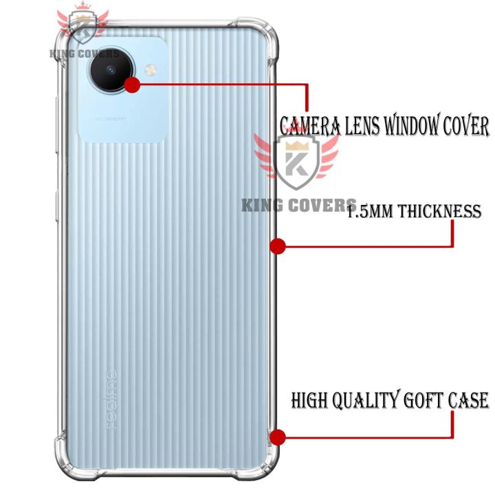 Realme%20C30/C30s%20Premium%20Silicone%20Case%20Crystal%20Clear%20Soft%20TPU%20Ultra-Thin%20Transparent%20Flexible%20Protective%20Mobile%20Phone%20Back%20Cover%20-%20Image%205