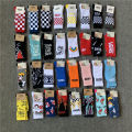 2023 New Socks Fashion Brand Vans Medium Length Couple Classic Checker Sports Towel Skateboard Vans Socks Two Pairs of Socks.