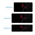 Berserk Mouse Pad Xxl Minimalist Mousepad Gamer Black Carpet Gaming Desk Mat Anime Keyboard Accessories Table Mat Pc Game Pad. 