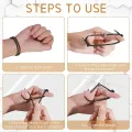 Alien Car Window Glass Breaker Bracelet Wrist Strap with Tungsten Carbide Bead Emergency Rapid Escape Safety Self Rescue Tool Lifeline. 