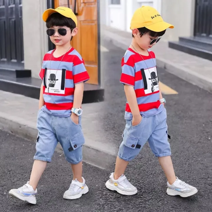 Fashionable%20T-Shirt%20And%20Jeans%20Pant%20Combo%20Set%20For%20Baby%20Eid%20Collection%20-%20Image%202