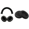 2 Set Ear Cushion Earphone Cover for Steelseries/Sairui with Headphone Head Beam Protective Cover for Audio-Technica. 