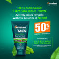 Himalaya Men Acne Clear Neem Face Wash - 100ml. 