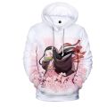 Black Hooded 3D Comic Kimetsu no Yaiba Hoodies Sweatshirts Men Women Hoodie 3D Demon Slayer Boys Girls Suitable Pullovers.