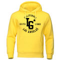 Los Angeles California Estd 1980 Hoodie Man Creativity Pullover Sweatshirts Crewneck Streetwear Casual Oversize Hoody Female. 
