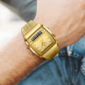 LIEBIG New Fashion Casual Watch For Men Digital Dual Time Week Sports 3bar Waterproof Quartz Wristwatches relogio masculino 1030.