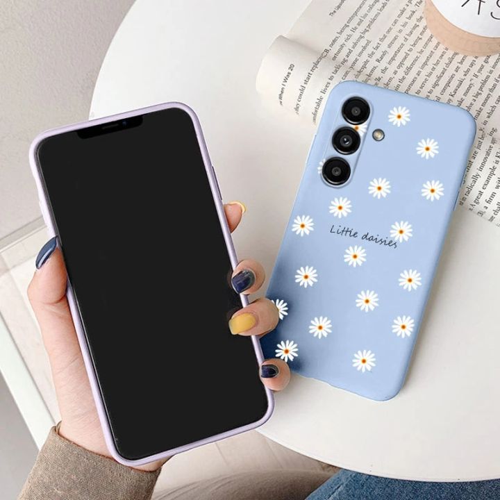 Case%20For%20Samsung%20Galaxy%20A14%205G%20Cute%20Heart%20Flower%20Back%20Cover%20Soft%20Silicone%20Matte%20Protective%20Funda%20For%20Samsung%20A%2014%20GalaxyA14%20Bags%20-%20Image%205