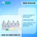 Hijama cupping Sunnah therapy 12psc set hijama  /Cap/Sunnah Therapy Set with 12 Pieces of Cap / hijama cupping set. 