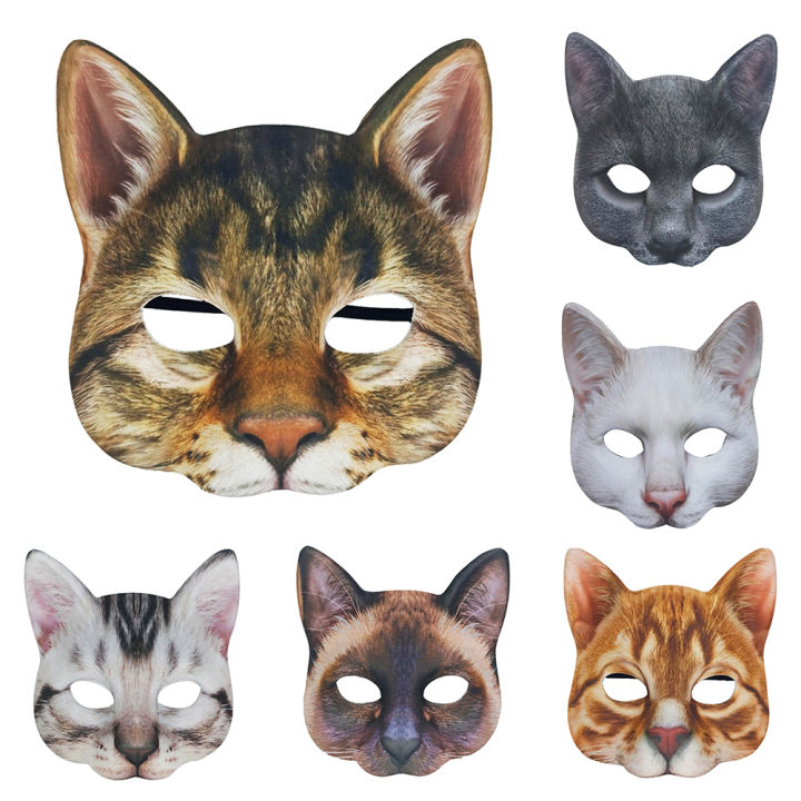 %EF%BC%88New%EF%BC%89Lifelike%20Cat%20Half%20Face%20Cover%20Maquerade%20Halloween%20Coplay%20Party%20Carnival%20Prop%20-%20Image%206