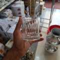 Transparent Diamond Design Coke Glass/Olila-S 202/Sorbot Glass (6 Pcs) Set.