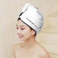 Magic Hair Fast Drying Dryer Towel Bath Wrap Hat Quick Cap Turban Dry - Quick and Convenient Hair Drying Magic. 