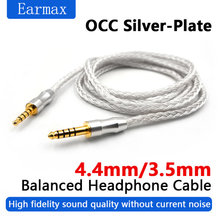 For%20SONY%20Audio%20Technica%20MDR-1A%201000XM3%20XM4%20XM5%20MSR7%20AR2%20AR3%20AR5%20SR5%20SR3%20Earphone%20Replaceable16Core%204.4mm%20to%203.5mm%20Balanced%20Cable%20-%20Image%202