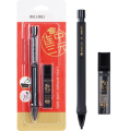 Deli S356 Mechanical 2B Pencil Set for Exam with Extra Refill. 