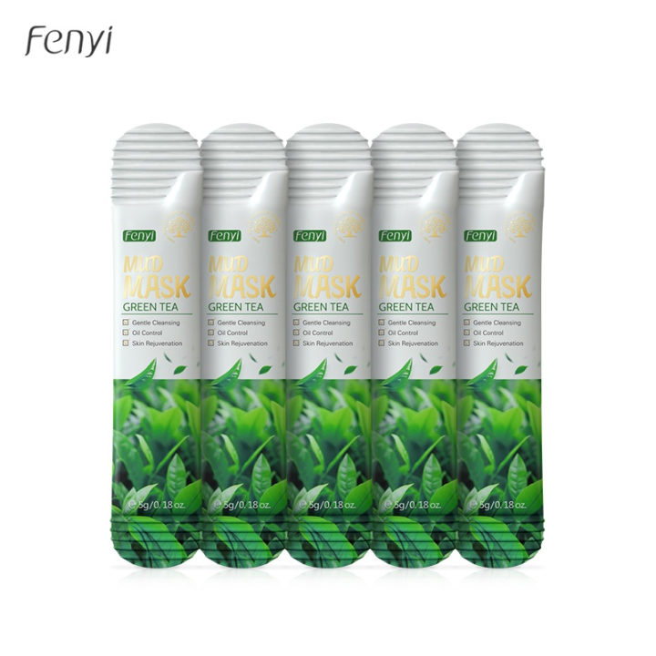 Fenyi Green Tea Mud Mask 5 gm - 5 pcs
