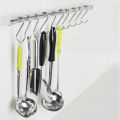 5 Stainless Steel Heavy Duty S-Shaped Hooks For Hanging Clothes Kitchen Office Pack Of 5 Hooks - Silver - Wall Hook - Organize With Ease. 