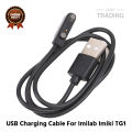 Imilab Imiki TG1 Magnetic Charging Cable 2 Pin High Quality USB Charger Cable USB Charging Cable Dock Bracelet Charger for Xiaomi Imilab Imiki TG1 Smart Watch. 