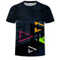 2020 fashion new pattern psychedelic 3d T-shirt short fashion print O-neck T-shirt unisex summer jacket.
