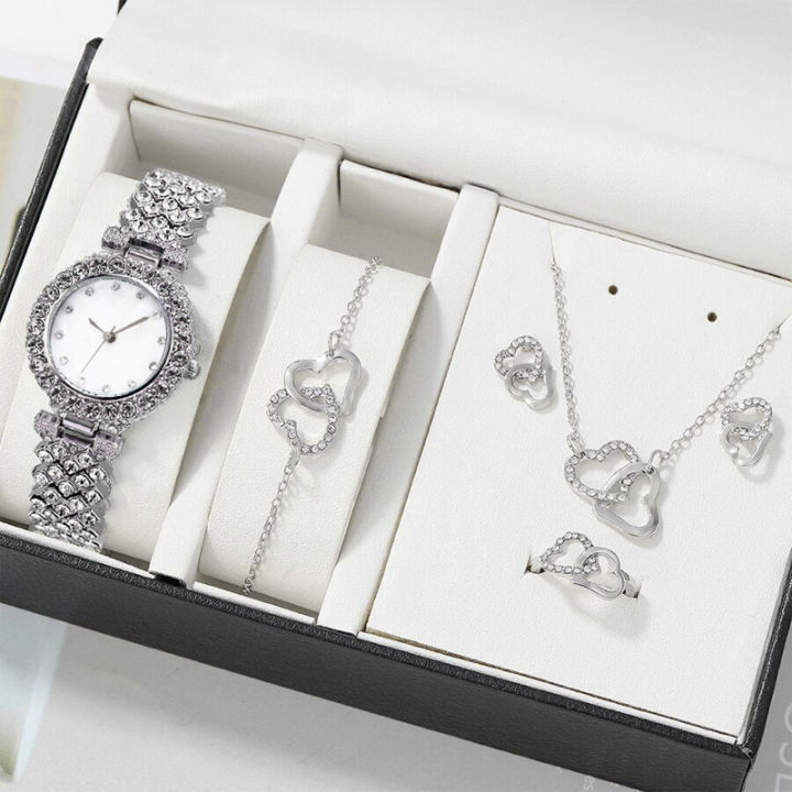 Stylish%20Heart-shaped%20Jewelry%20and%20Quartz%20Watch%20Set%20for%20Women%20and%20Diamonds%20Luxury%20Ladies%20Magnetic%20Watch%20-%20Image%202