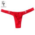 Sunnyheart 1pcs Men G-strings Quick Dry Men G-strings Briefs Underwear with Buckle. 
