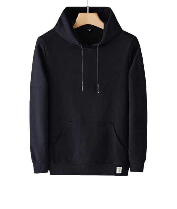 Black Wholesale Hoodies High Quality Black High Quality Blank