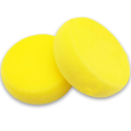kreni 2pcs Yellow Painting Sponge Craft Sponges Round Synthetic Sponge Artist Watercolor Sponges for Craft Art Project Clay Cleaning Synthetic Painting. 