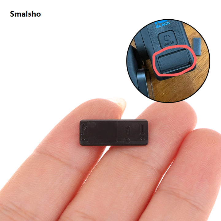 Replacement ForGopro Mic Drain Door Cover Hero 9 Hero10 Hero11 Hero12 hero13 Hero 9 10 11 12 13 Black Action Camera Repair Part