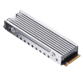 M.2 2280 NVMe Heatsink M.2 SSD Heatsink Cooling Pad Aluminum Dissipation with Thermal Pad for M2 2280 Ssd Easy Install Silver. 