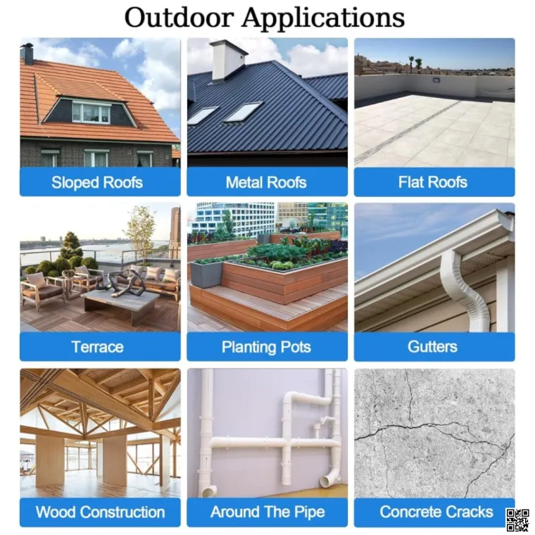 Transparent Waterproof Coating,500gm & 300gm Invisible Waterproof Leak Repair Agent for Roofs, Walls, and Garden, Anti-Leakage Roof and Wall Sealer