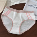 3PCS Exercise Sports Jogging Panty Women's Breathable Cotton Briefs gril panties.