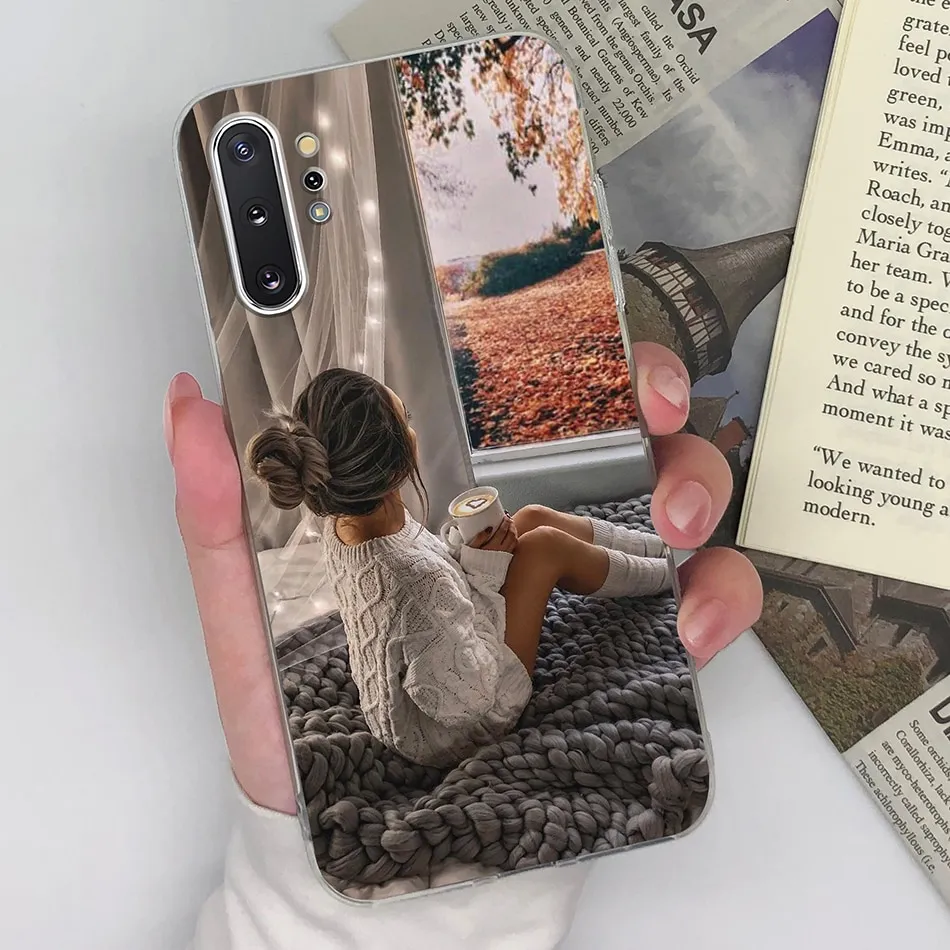 For Samsung Note 10 Case Note 10 Plus Cover Silicone TPU Soft Back
