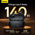 Baseus Bowie MA10 Wireless IPX6 Waterproof Bluetooth Earphone With Active Noise Cancellation Super Long Battery Life Wireless Earbuds Premium Sound With 4 ENC Mics.