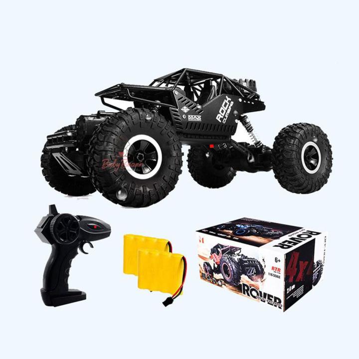 High Speed Rock Rover RC Car 1 18 4WD 2.4GHz Remote Control Crawler Off Road Car Toys Control Car High Speed Rock Rover RC Car Rover Car Daraz .bd