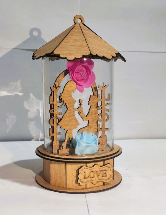 Wooden%20Cute%20Couple%20Decorative%20Showpiece%20Lightinig%20System%20-%20Image%205