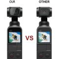 2pcs / set Handheld Camera Stabilizer Screen Film / Protective Film Gimbal Cover Accessories Compatible with DJI OSMO Pocket.