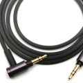 For Sony WH-1000 XM2 XM3 XM4 3.5mm Audio Cable,(Black Without Mic). 