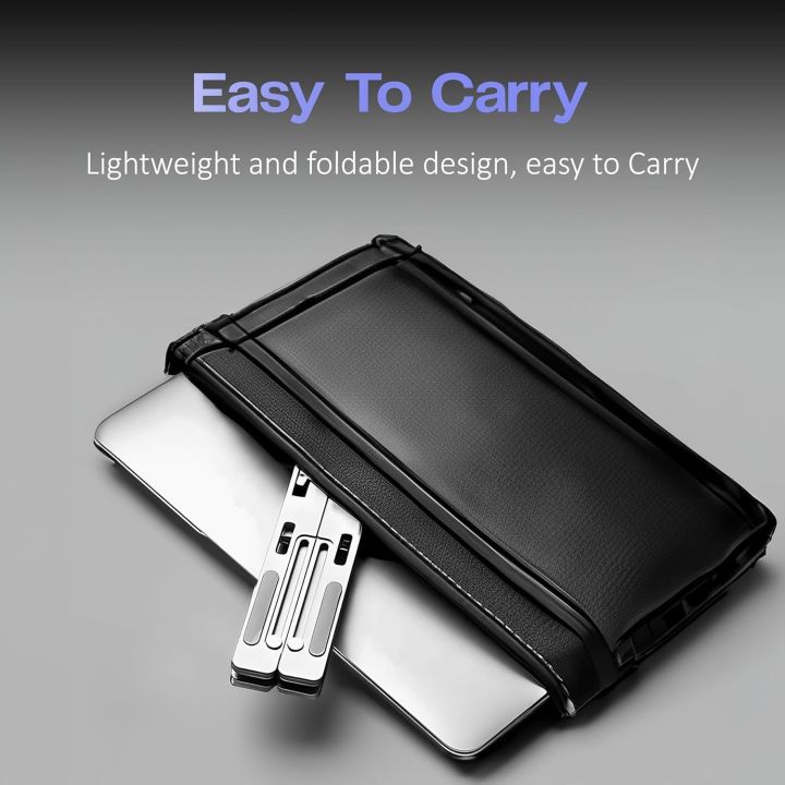 Laptop%20Stand%20Creative%20Folding%20Storage%20Bracket%20for%2010-17%20inch%20Tablets%20Notebook%20Laptop%20Premium%20Quality%20in%20Plastic%20-%20Image%204